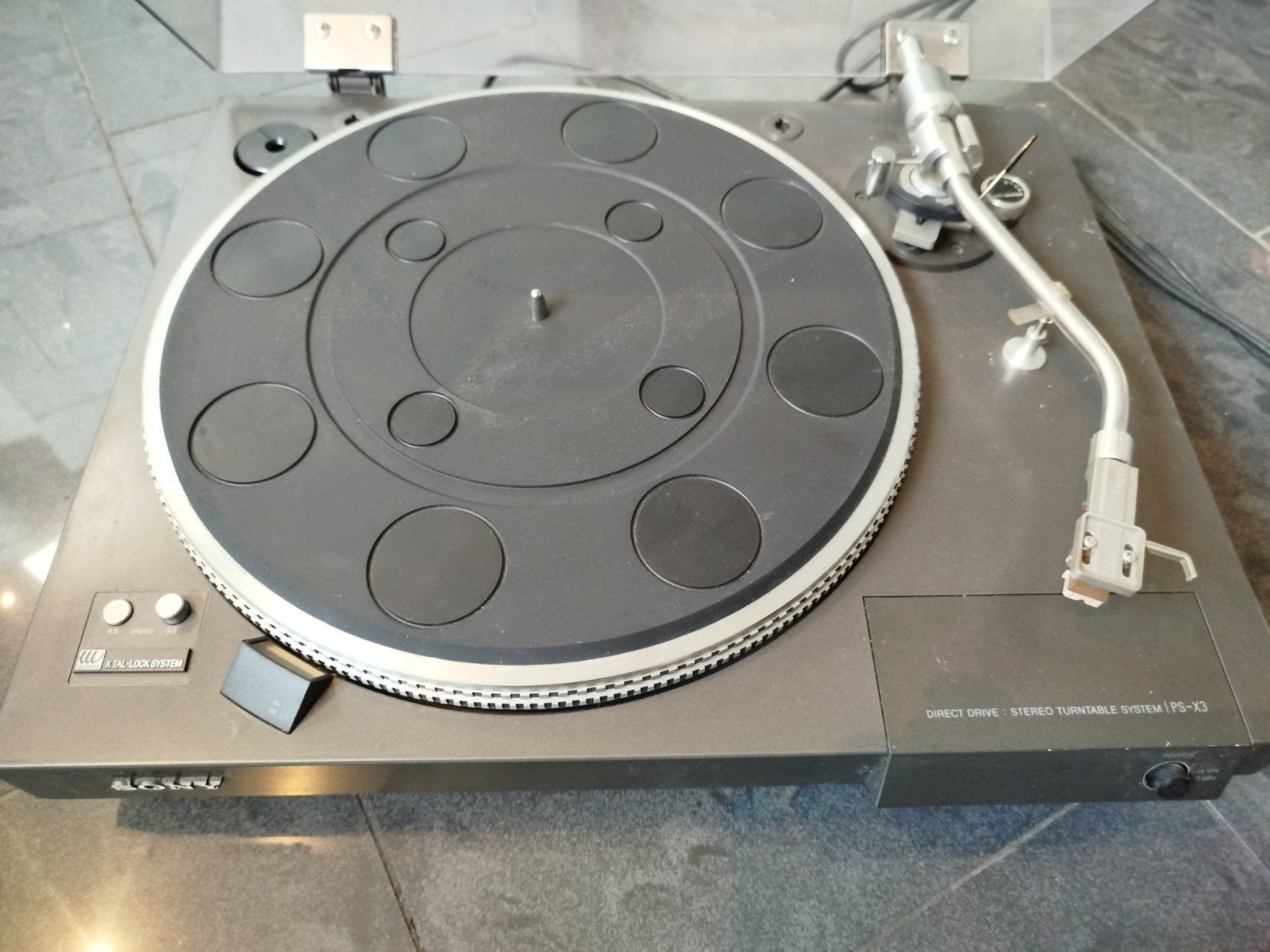 Sony PS-X3 Direct Drive Stereo Platenspeler, Ophalen of Verzenden, Gebruikt, Platenspeler, Sony