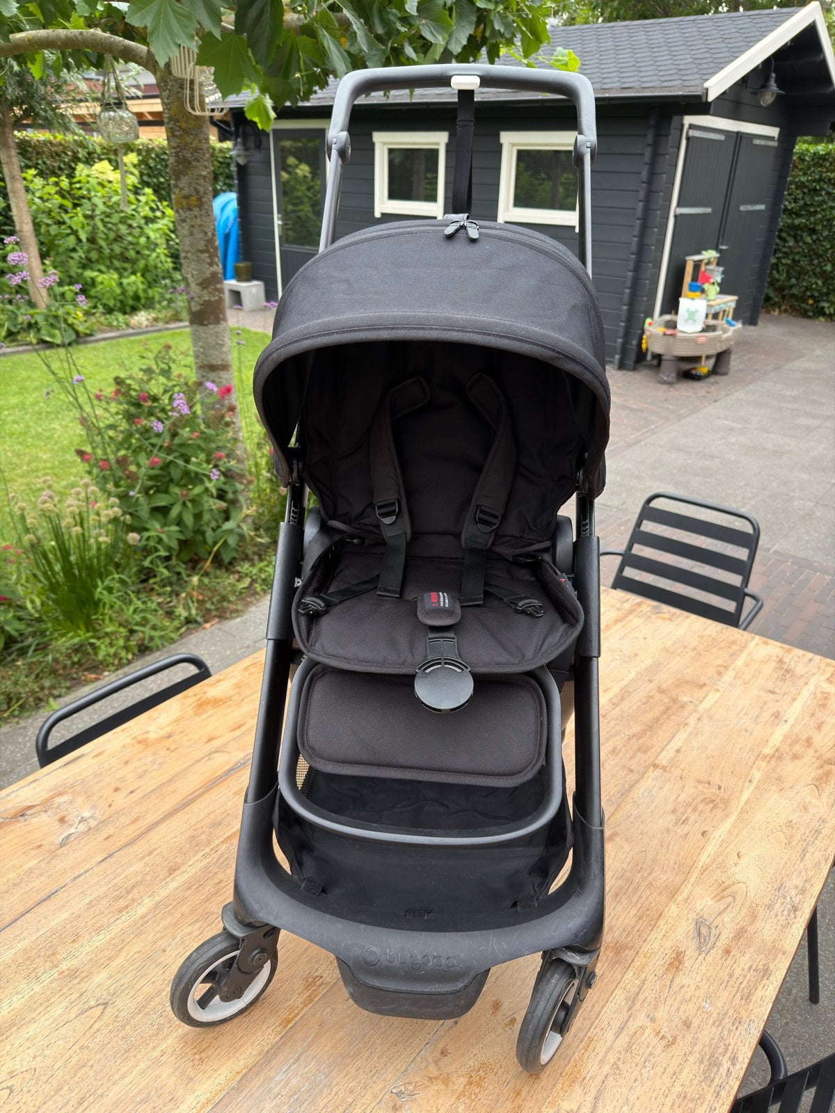 Bugaboo Ant met meerijdplankje, voetenzak en bekleding, Kinderen en Baby's, Ophalen, Bugaboo, Zo goed als nieuw, Combiwagen
