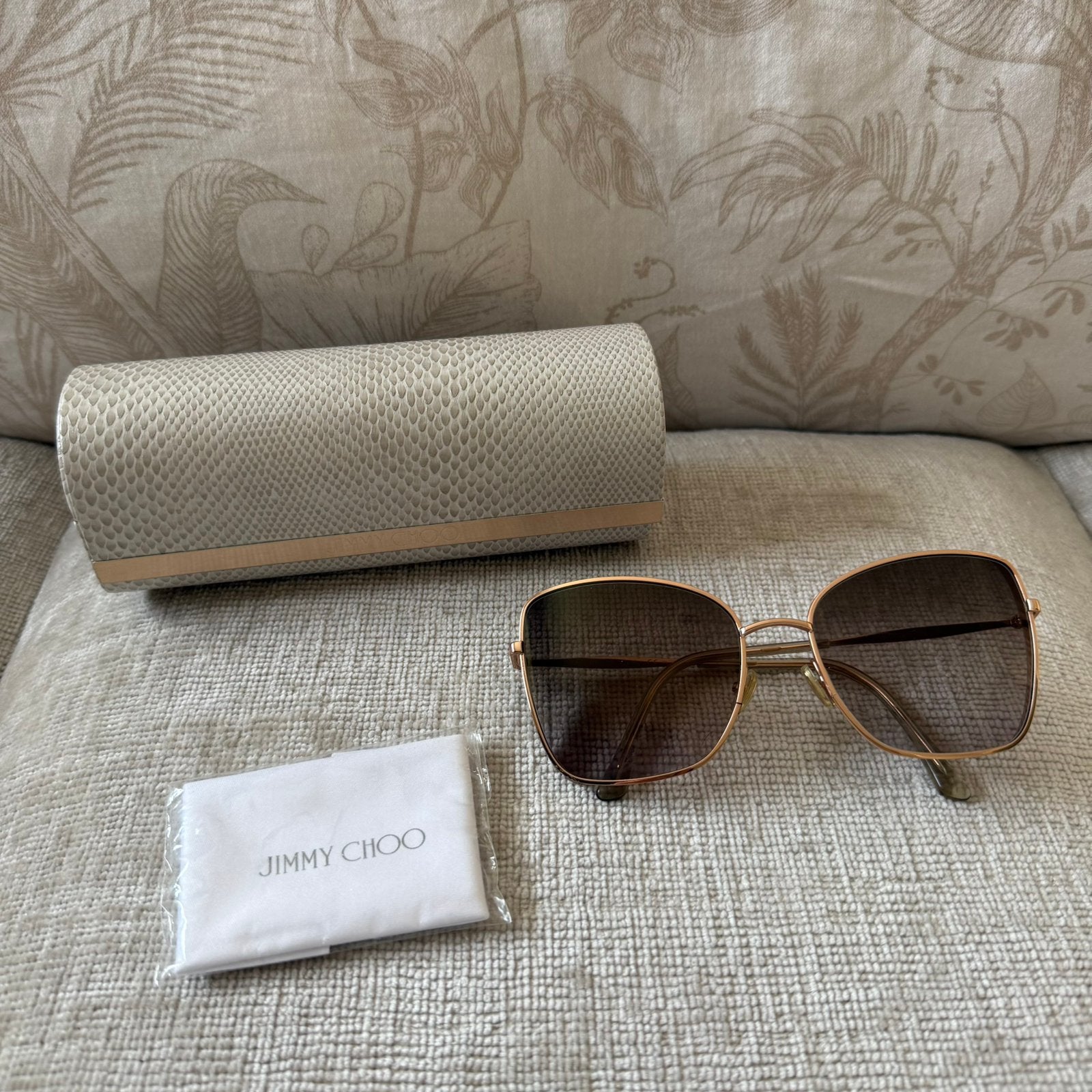Jimmy Choo dames zonnebril, Overige merken, Zonnebril, Overige kleuren, Ophalen of Verzenden