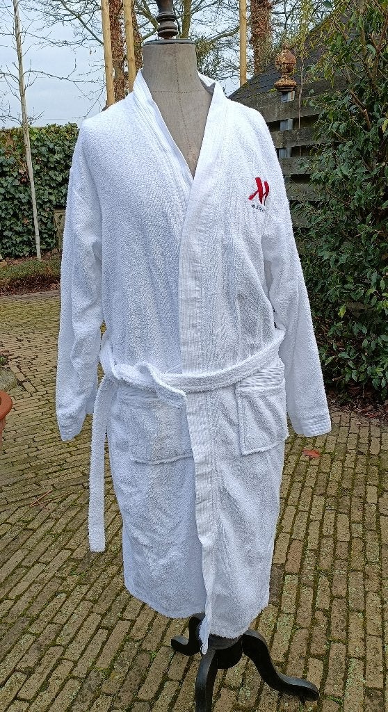 3x ochtendjas badjas kamerjas peignoir MARIOTT, VANDIJCKE, Kleding | Dames, Pyjama's, Zo goed als nieuw, Maat 42/44 (L), Ophalen of Verzenden