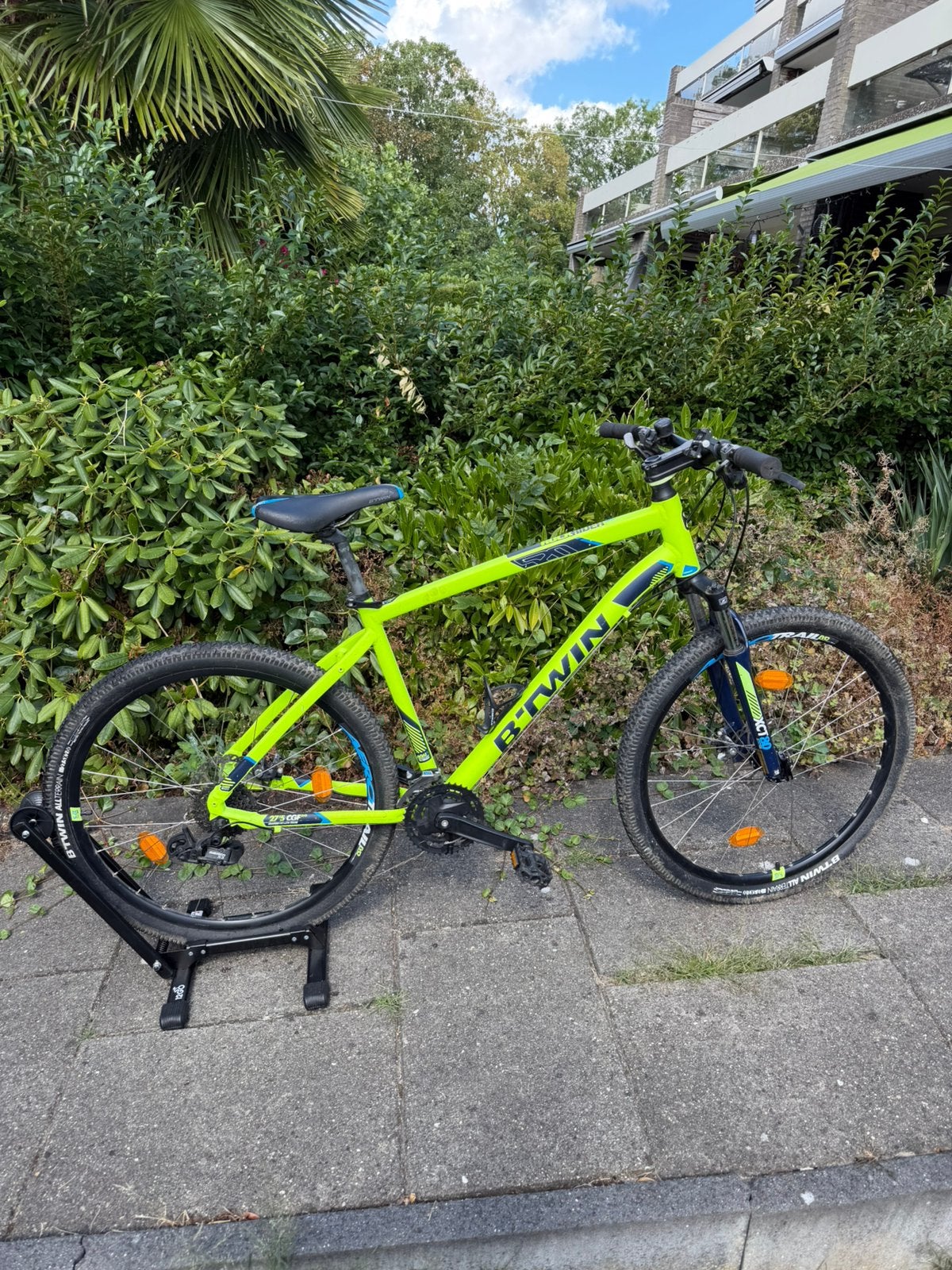 B’Twin Rockrider 520 MTB, Fietsen en Brommers, Fietsen | Mountainbikes en ATB, 57 cm of meer, Ophalen, Zo goed als nieuw, Overige merken