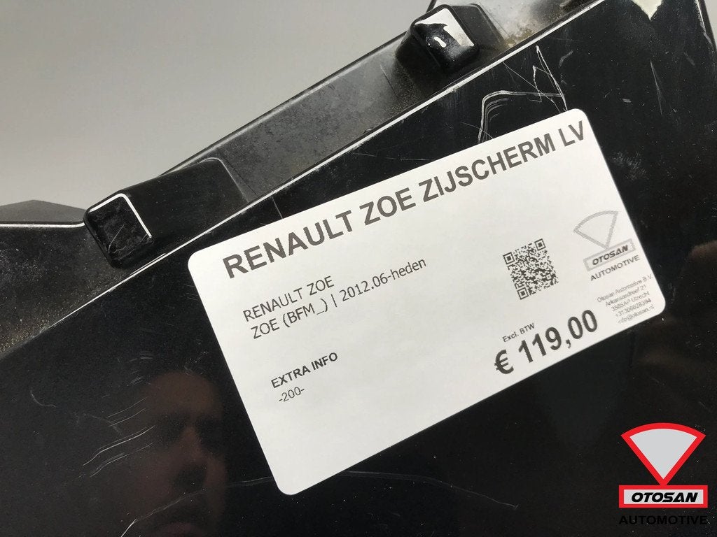 Renault Zoe Zijscherm Spatbord Links Voor Origineel!, Renault Group, Gebruikt, Contact.group@renault.com, Renault