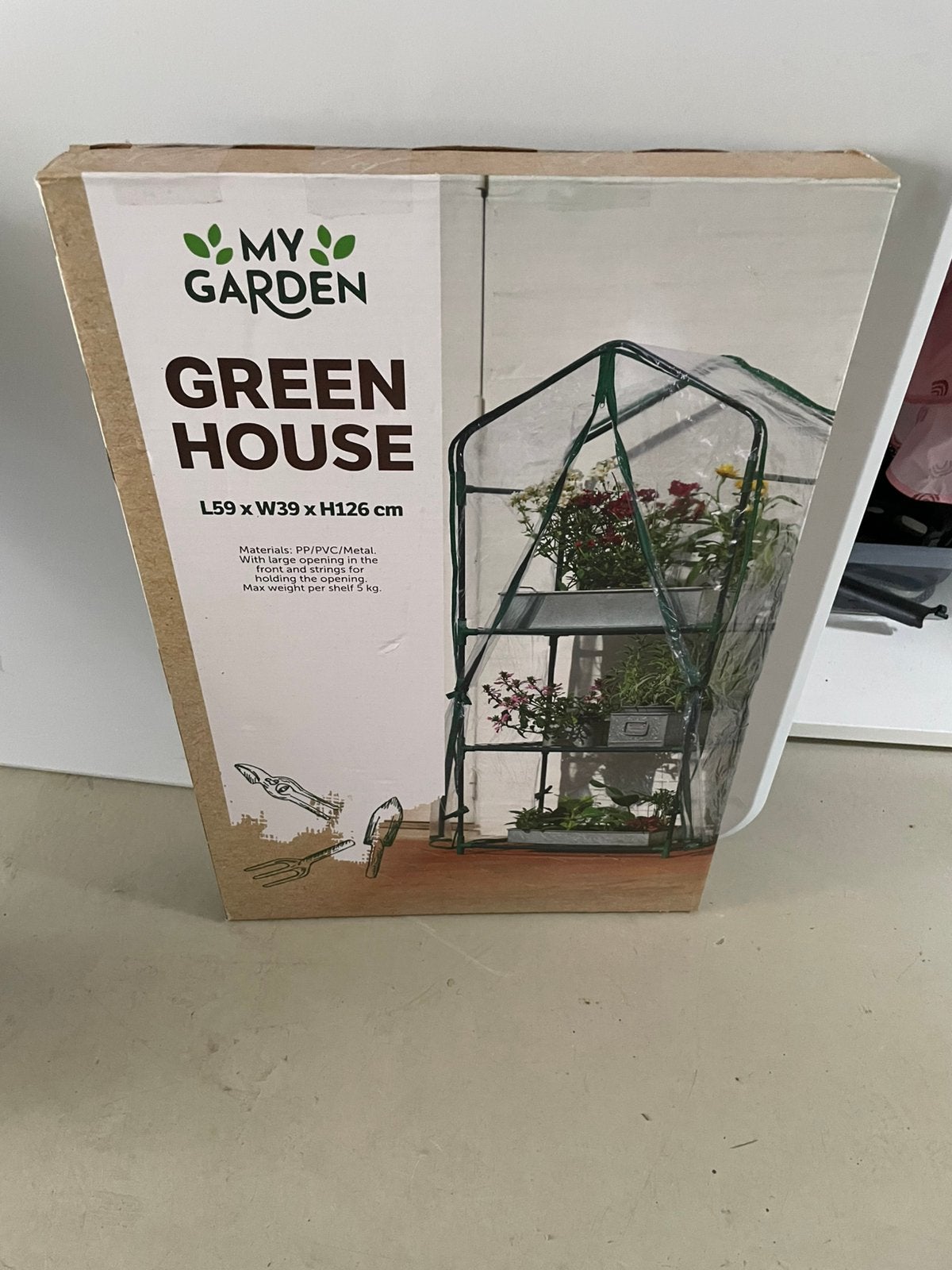 Kweek Kas, Ophalen, Overige materialen, Plastic, Kweekkas