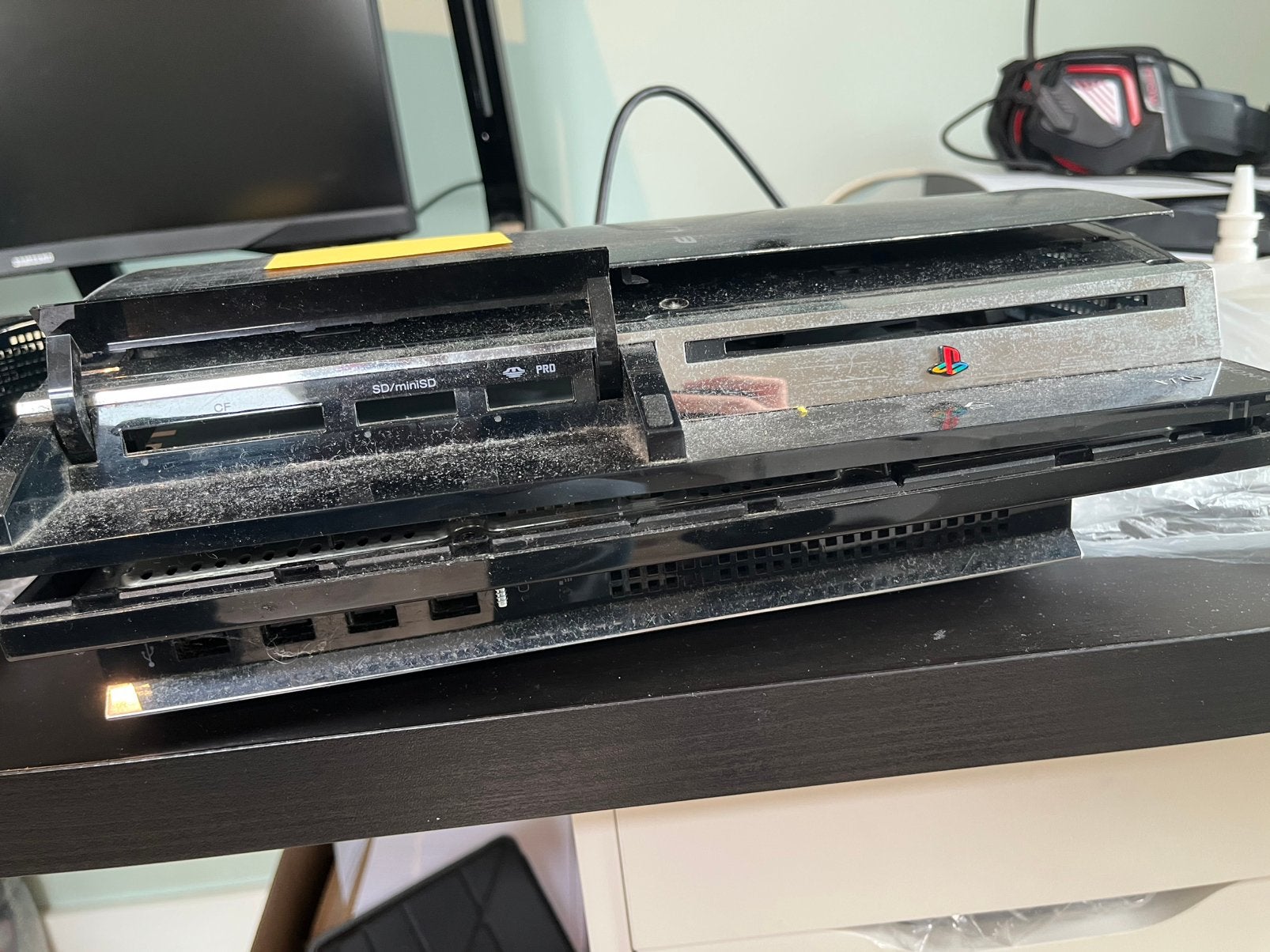 Ps3 zeldzaam model voor onderdelen, Ophalen of Verzenden, Niet werkend, Overige typen