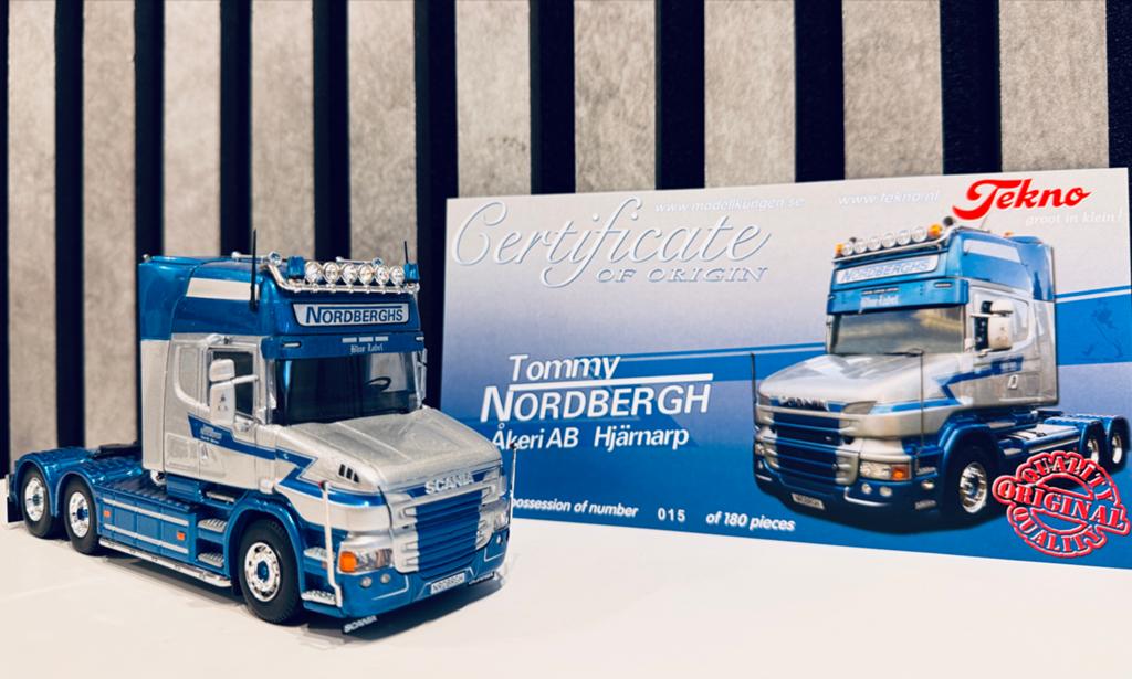 Scania Torpedo Nordbergs 2015 Sweden Tekno 1:50 (64568), Hobby en Vrije tijd, Modelauto's | 1:50, Ophalen of Verzenden, Zo goed als nieuw