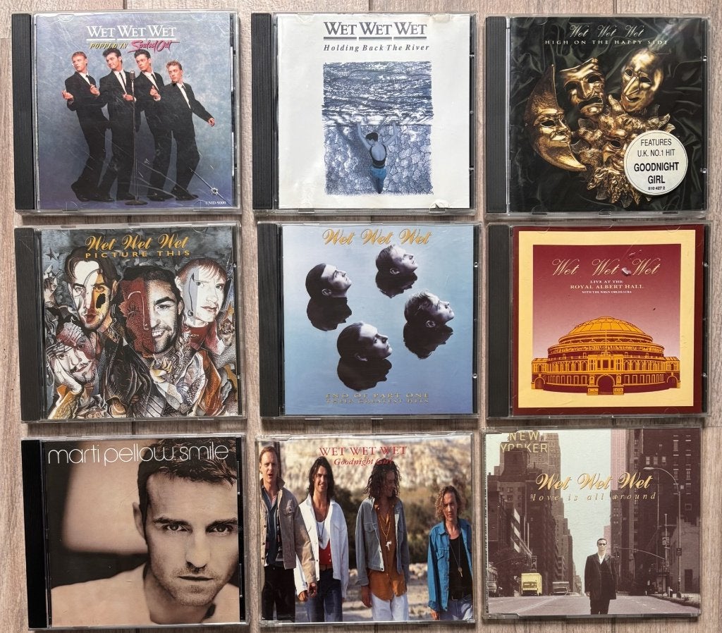 CD Collectie Wet Wet Wet/Marti Pellow, Ophalen of Verzenden, Gebruikt, Album