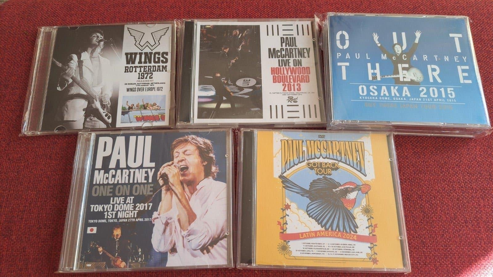 Paul McCartney live 1972,  2013, 2015, 2017, 2024 (Beatles), Cd's en Dvd's, Ophalen of Verzenden, Nieuw in verpakking, Pop