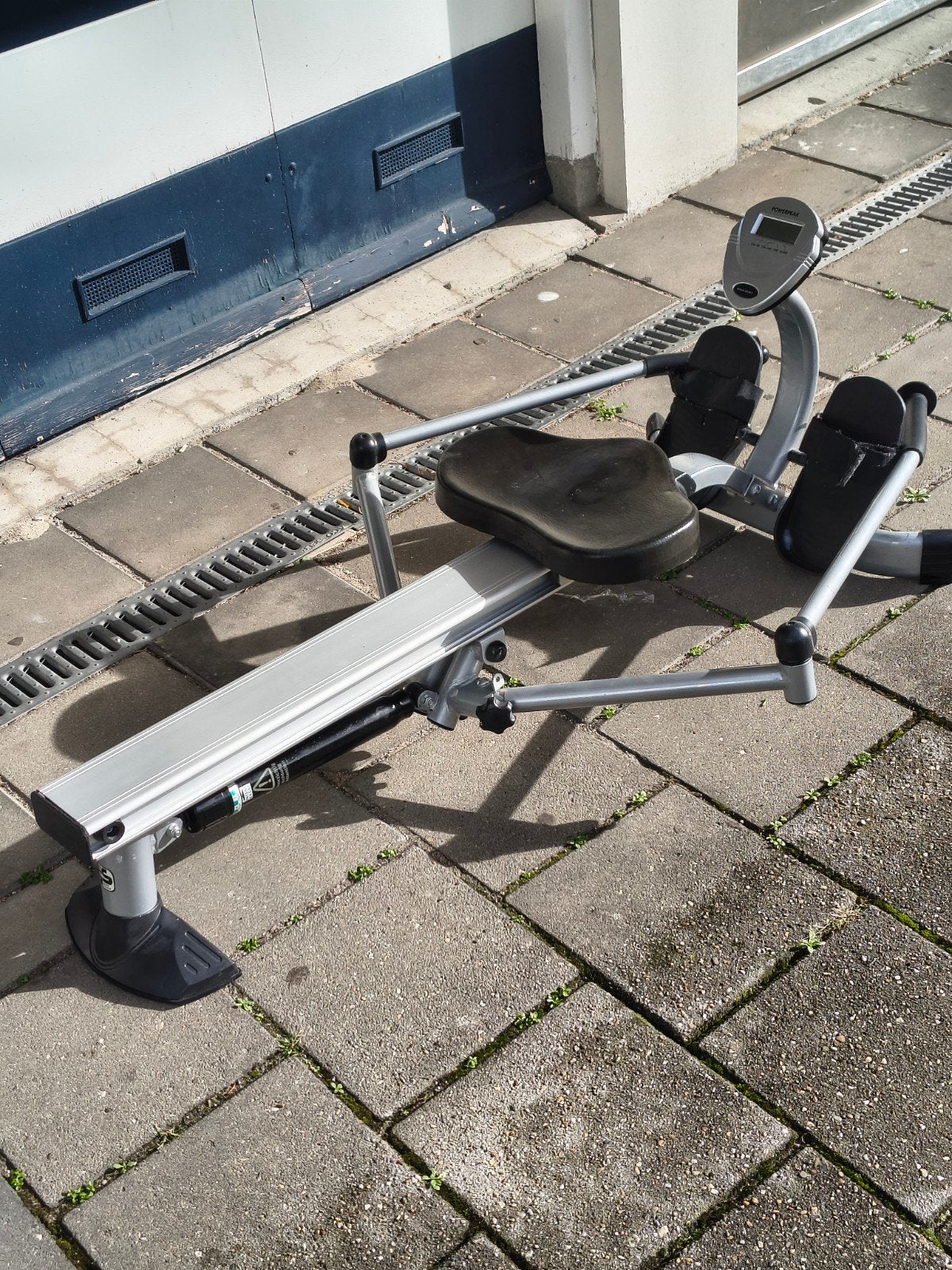Powerpeak Roeitrainer - Gebruikt maar functioneel, Sport en Fitness, Ophalen, Gebruikt, Benen, Metaal