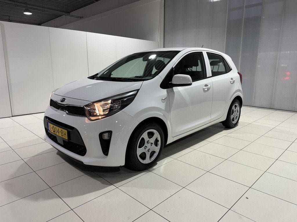 Kia Picanto 1.0 DPi ComfortLine cruise control, Bluetooth, A, Voorwielaandrijving, Gebruikt, 4 stoelen, Wit