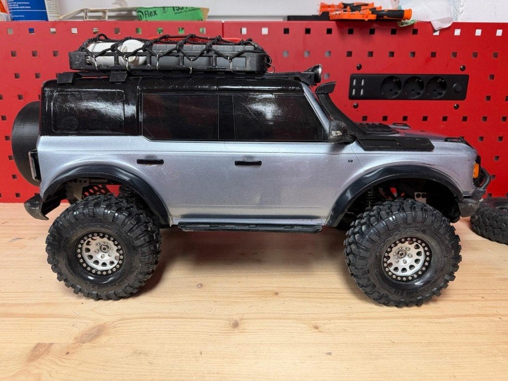 Traxxas TRX-4 Bronco 2021 High-End Tuning Hobbywing, Auto offroad, Ophalen of Verzenden, Zo goed als nieuw, RTR (Ready to Run)