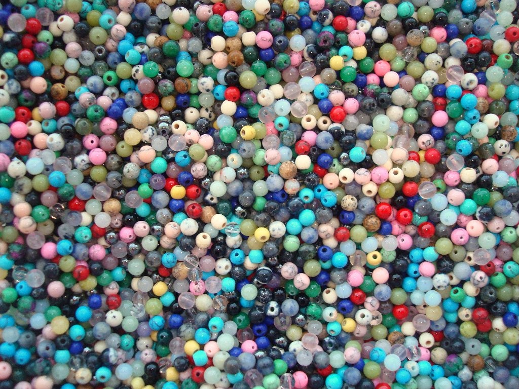SALE: 250 kralen natuur- en halfedelsteen 4 mm., Info.adorabeads@gmail.com, Want 18 Hoogvliet, Nieuw, Ophalen of Verzenden