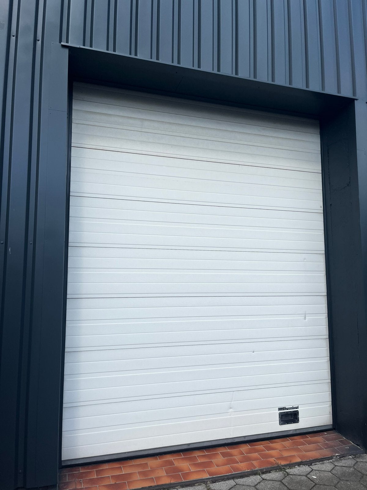 Crawford sectie roldeur 3.05x3.80mtr, Doe-het-zelf en Verbouw, Ophalen, Garagedeur, Kunststof, Gebruikt