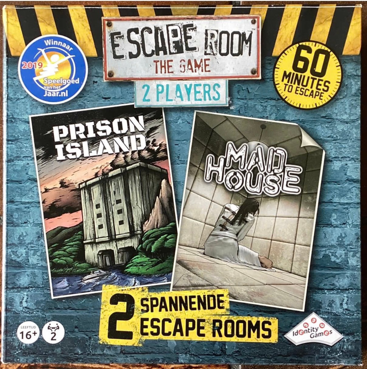 Escape Room The Game voor 2 spelers, Ophalen of Verzenden, Minder dan 500 stukjes, Zo goed als nieuw, Overige typen