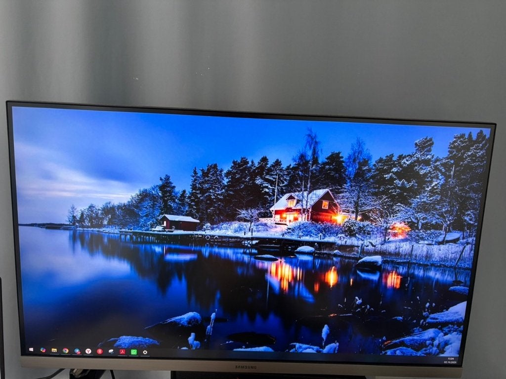 Samsung U28R550UQP 28" 4K UHD IPS monitor – HDR10, Ophalen, Gebruikt, Ultra HD (4K), DisplayPort