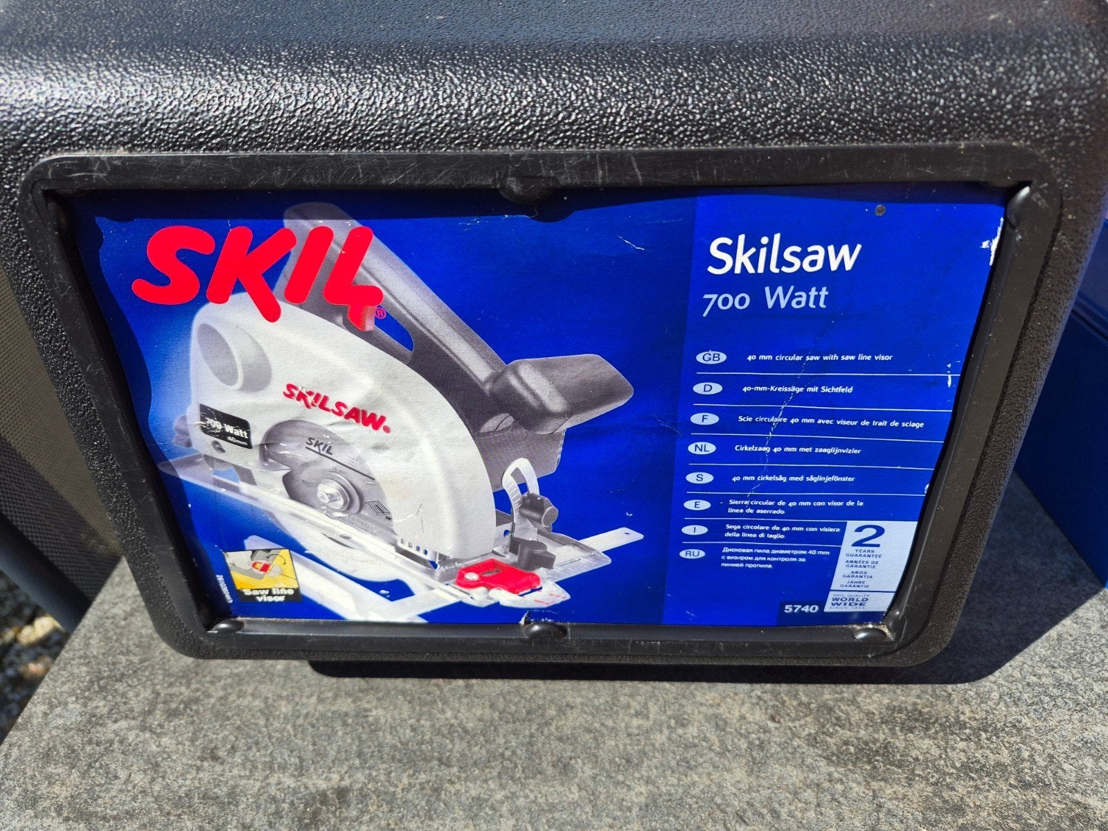Skil Skilsaw 700 Watt Cirkelzaag - Zo goed als nieuw, Ophalen, Cirkelzaag, 600 tot 1200 watt, 30 tot 70 mm