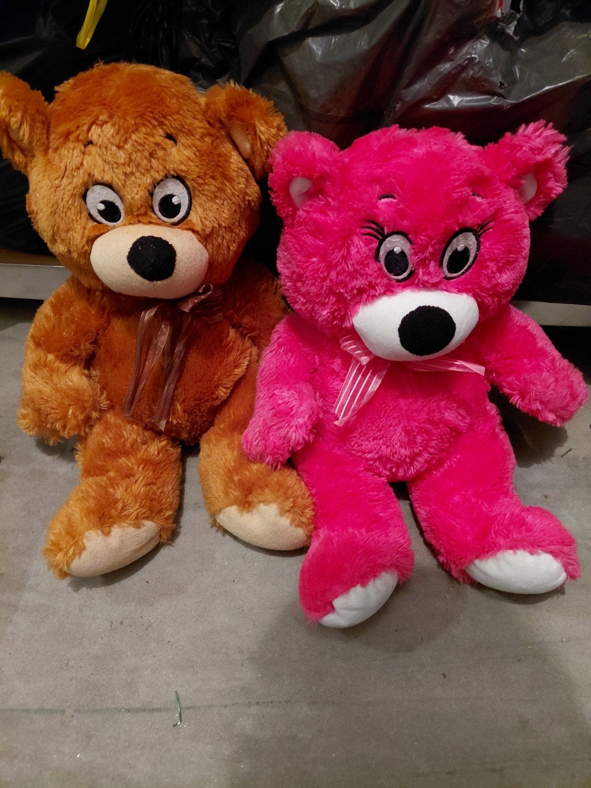 Preston Palace Knuffels - Roze en Bruine Beren, Ophalen, Overige merken, Beer, Zo goed als nieuw