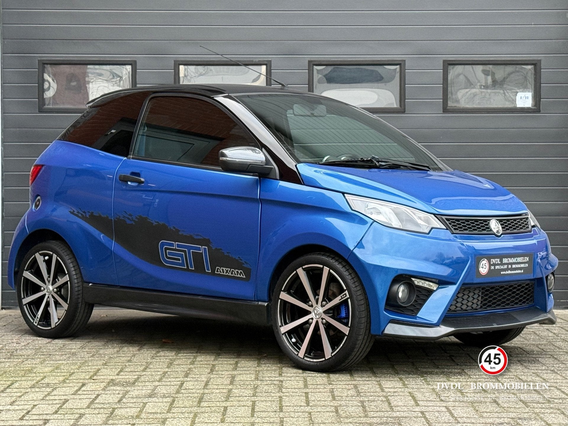 Aixam Coupé GTI Sport Brommobiel 2019 1eig 13dkm NIEUWSTAAT, Overige merken, Gebruikt, DVDL Brommobielen, Staarten 32
5281PL  Boxtel, NL