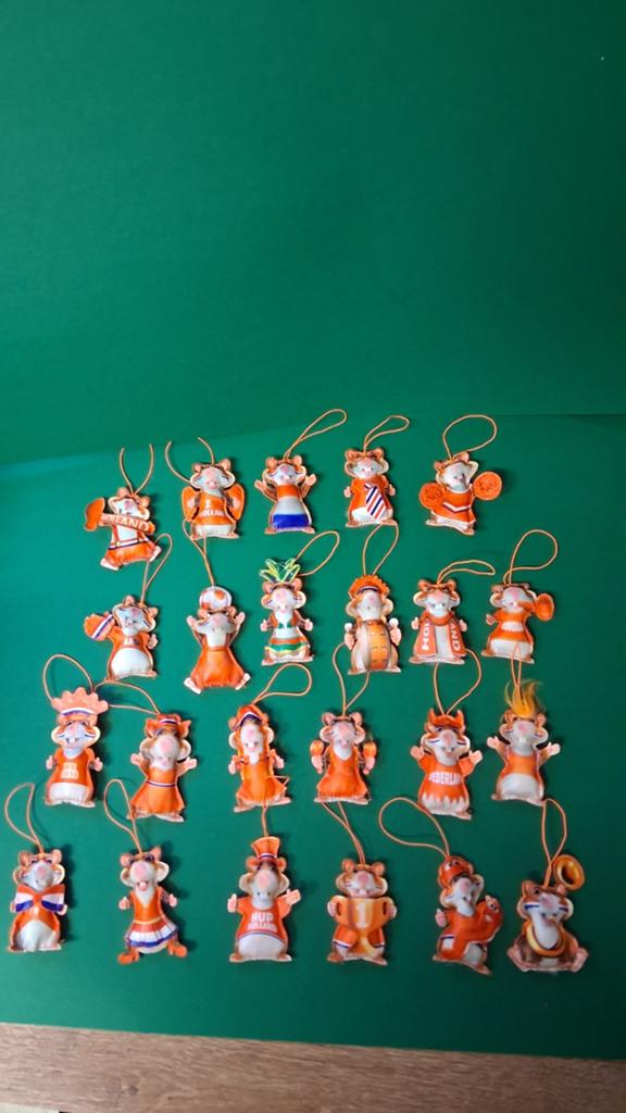 Wk 2014 hamsters van ah kompleet, Ophalen of Verzenden, Zo goed als nieuw