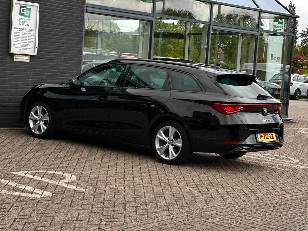 Seat Leon Sportstourer 1.5 TSI FR Business Intense/SFEERVERL, Stof, Euro 6, Leon, Zwart