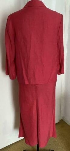 Monsoon lange jurk met bijp. jasje maat 40[v], Kleding | Dames, Maat 38/40 (M), Kostuum of Pak, Ophalen of Verzenden, Zo goed als nieuw