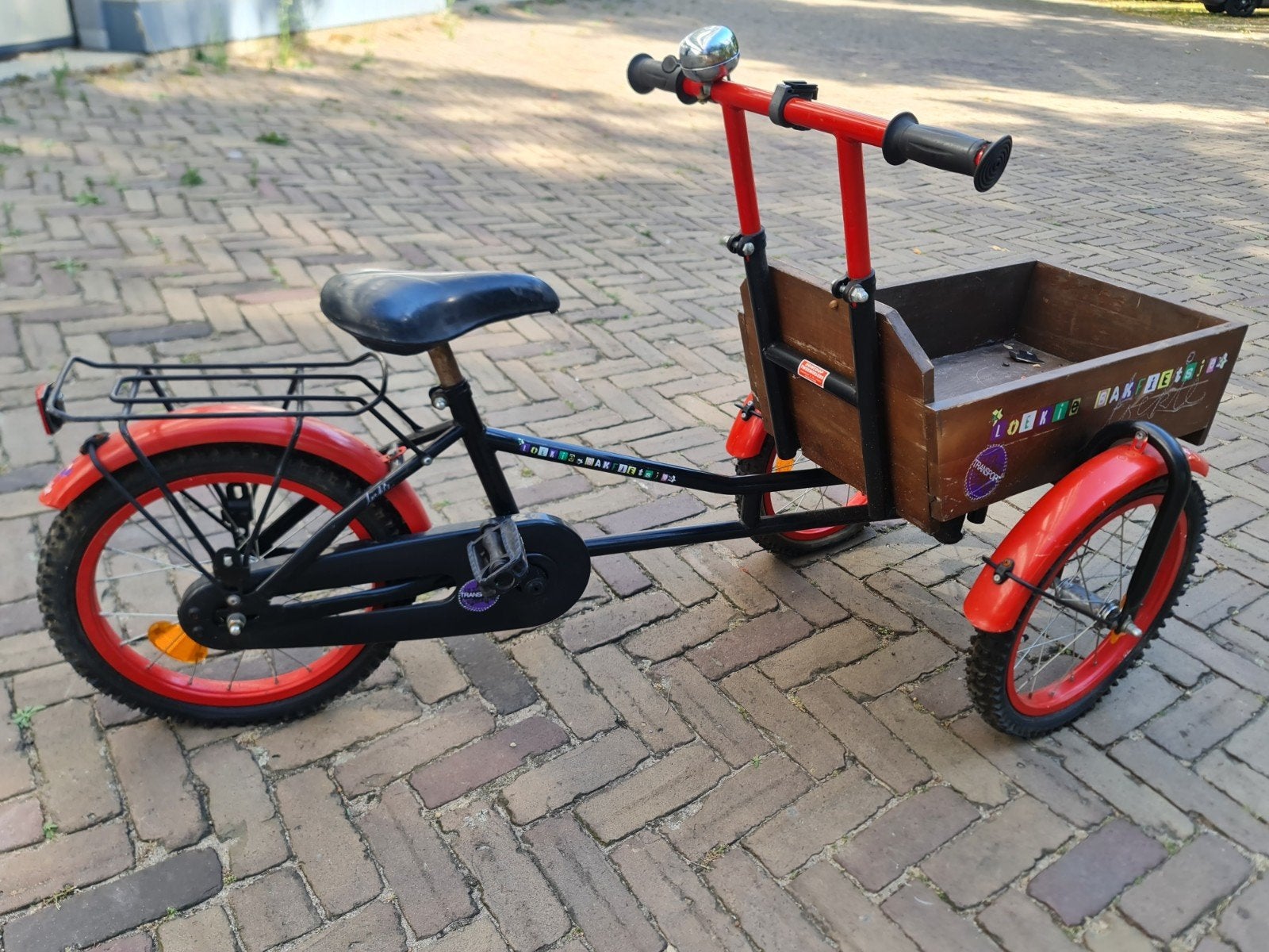 Leuke driewieler voor kinderen vanaf 4 jaar, Fietsen en Brommers, Ophalen of Verzenden, Gebruikt, Terugtraprem, Onbekend