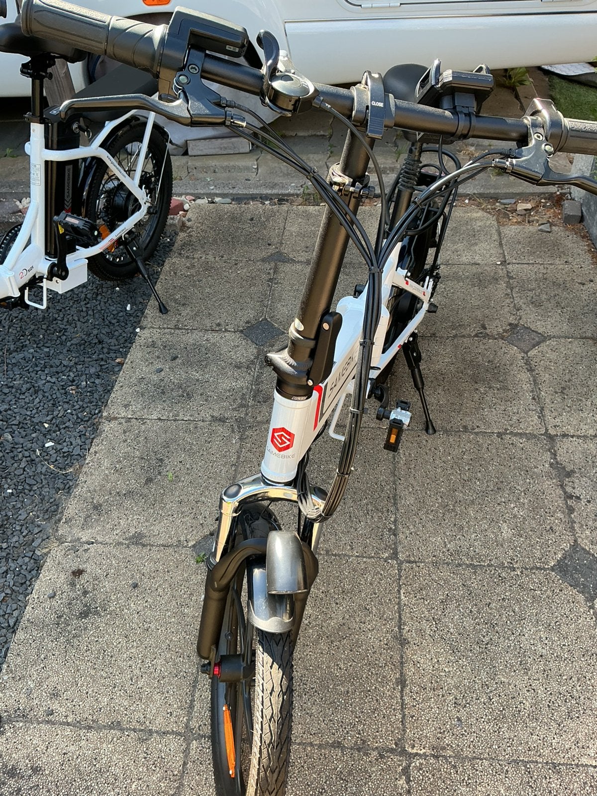 Twee nieuwe Samebike elektrische vouwfietsen te koop, Nieuw, Ophalen of Verzenden, 18 tot 20 inch, Deels opvouwbaar