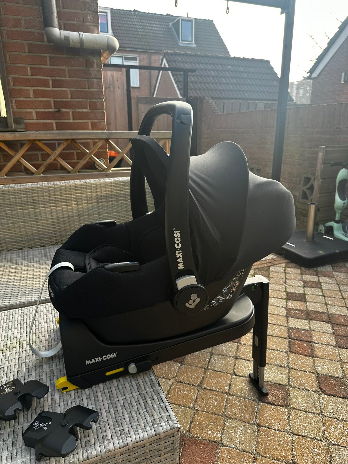 Maxi cosi stoeltje met Isofix base, Kinderen en Baby's, Ophalen of Verzenden, Zo goed als nieuw, Isofix, 0 t/m 13 kg