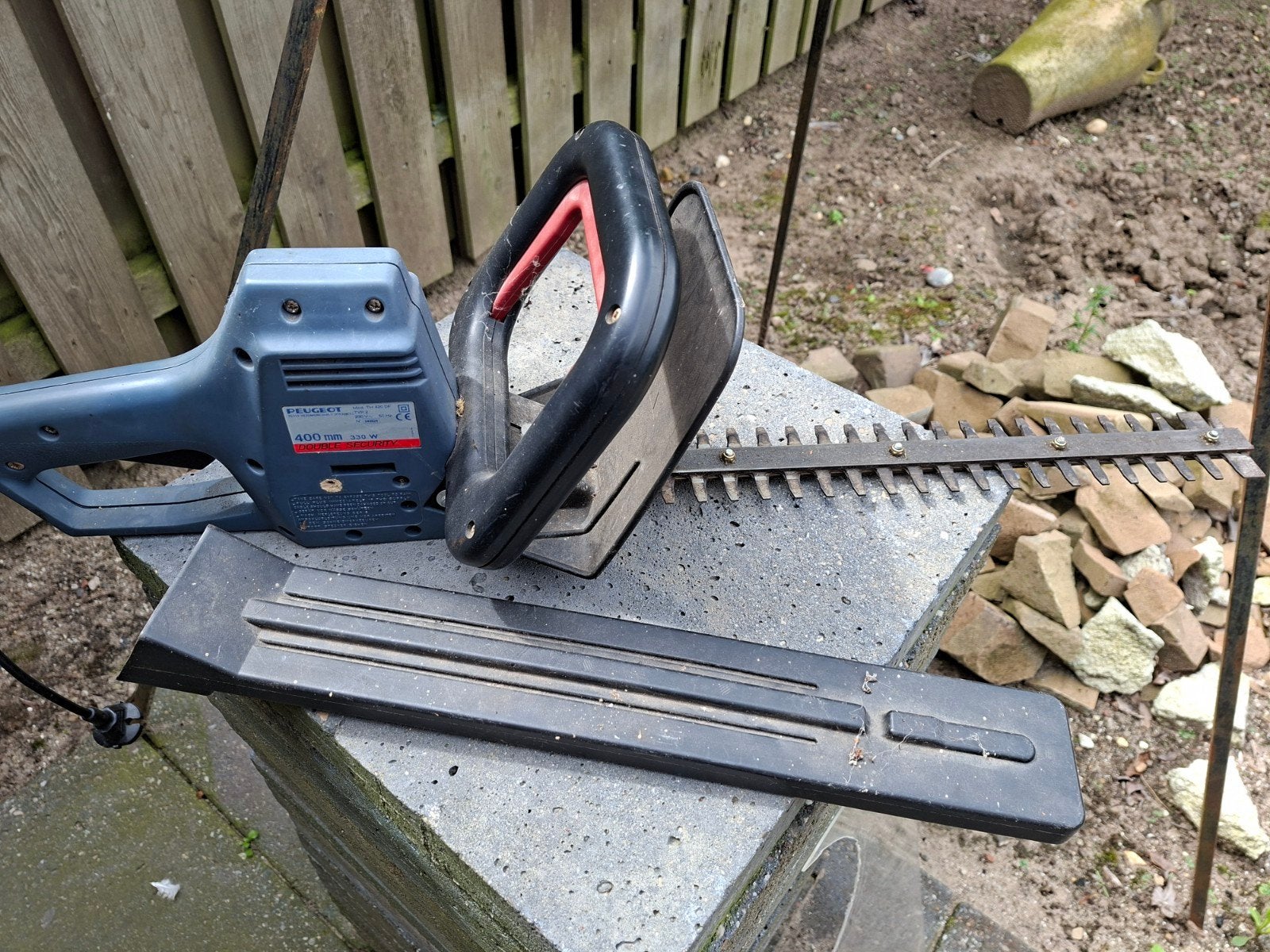 Peugeot Heggenschaar TH 420 DF - 400mm, 330W, Tuin en Terras, Heggenscharen, Ophalen