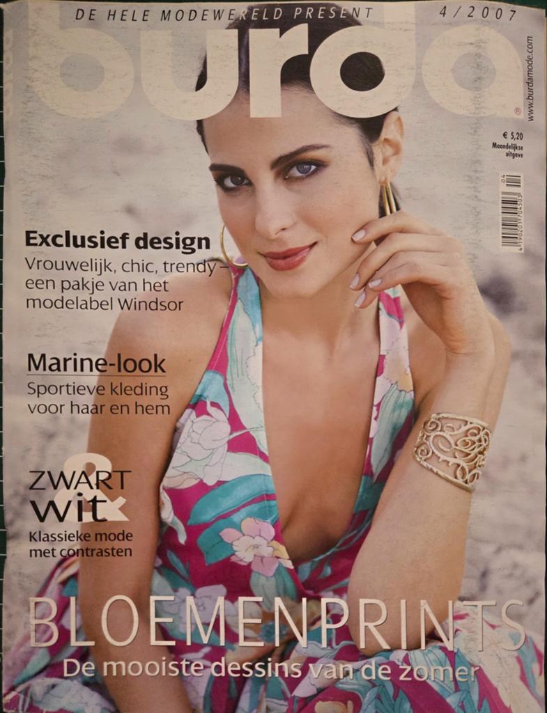 Burda Mode Magazine 4/2007 - Compleet en Ongebruikt, Overige typen, Man, Nieuw, Burda