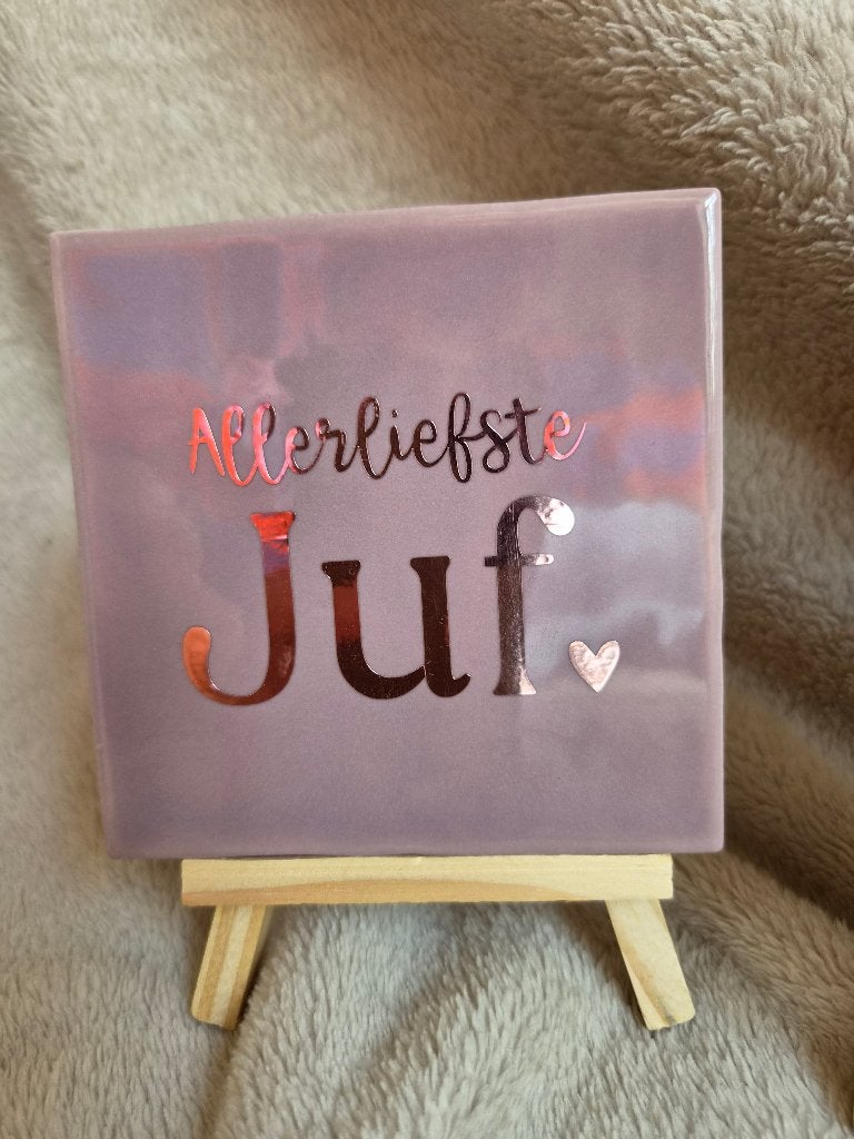 Juf bedankt tegeltje, Ophalen of Verzenden, Nieuw