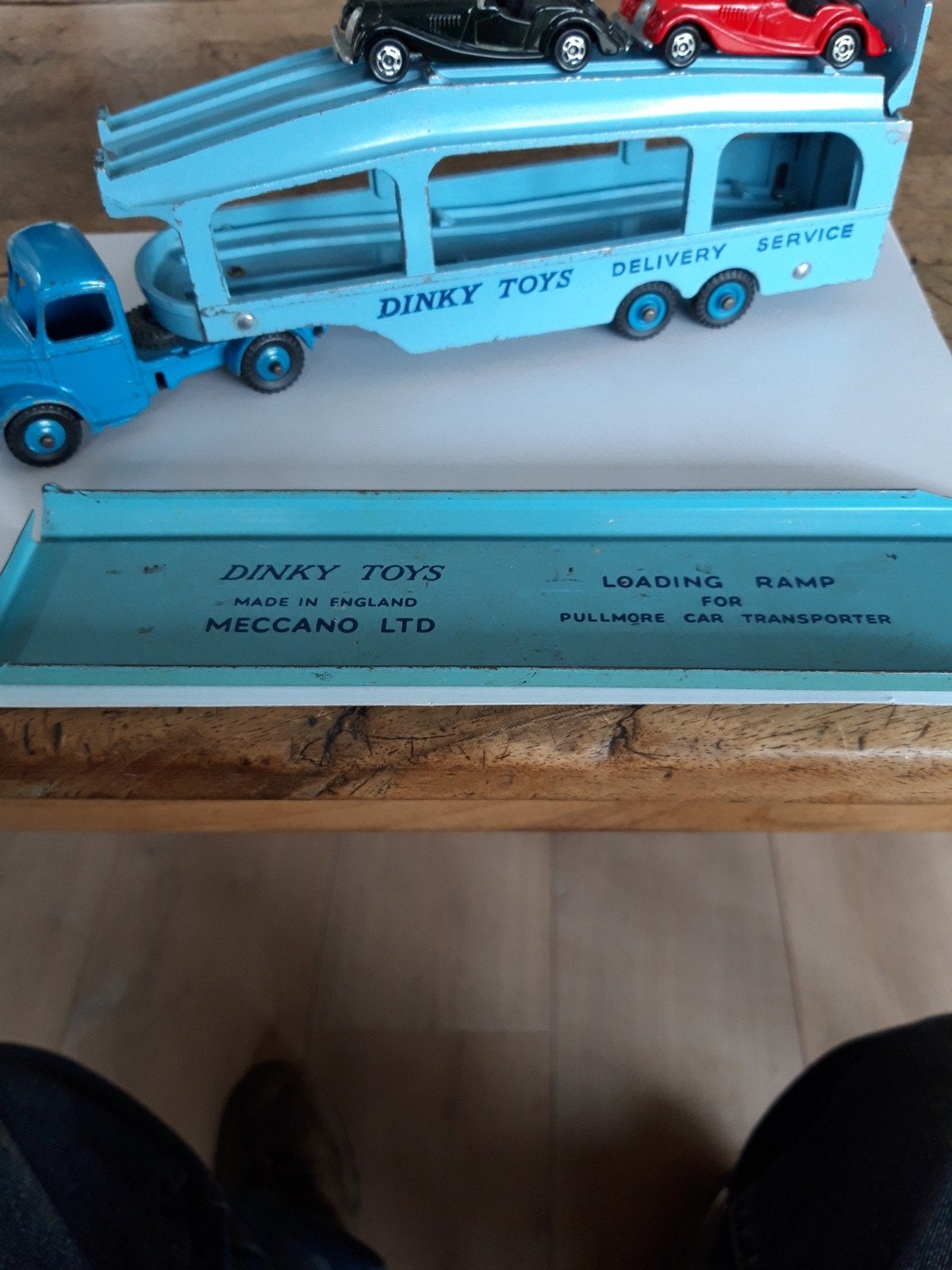 Bedford Pullmore Car Transporter DT 982, Ophalen of Verzenden, Zo goed als nieuw, Bus of Vrachtwagen, Dinky Toys