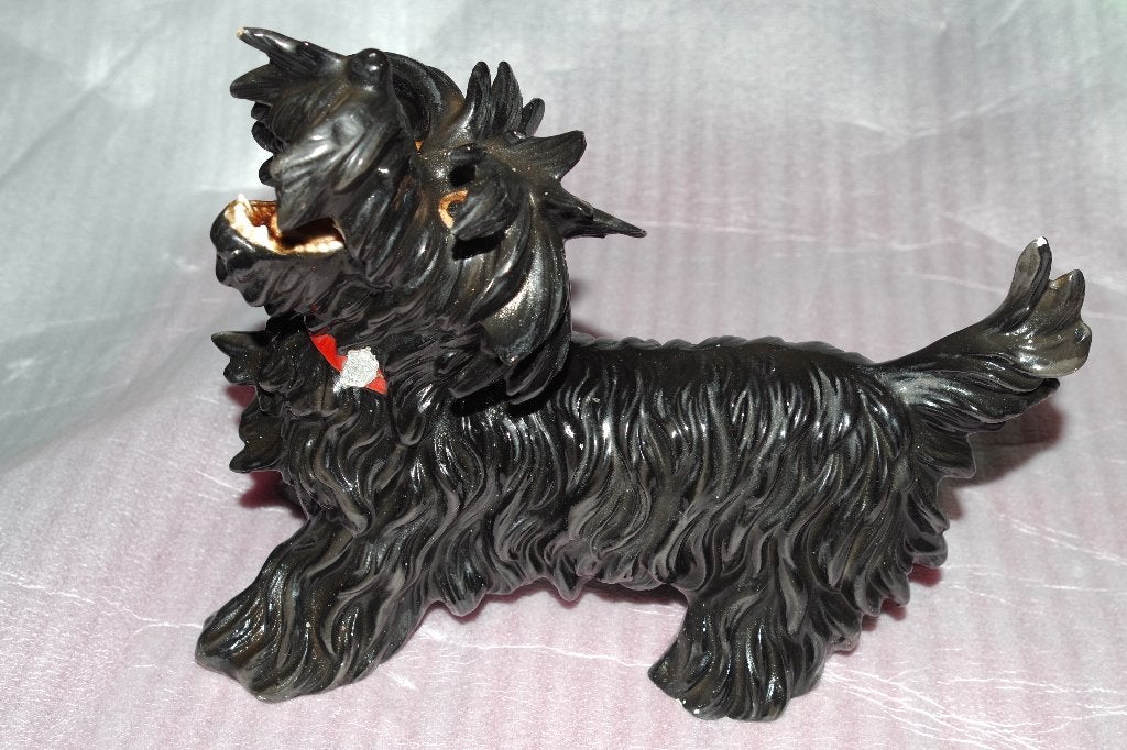 Schotse terrier (beeldjes), Ophalen, Beschilderd, Zoogdier, 20 - 50 cm