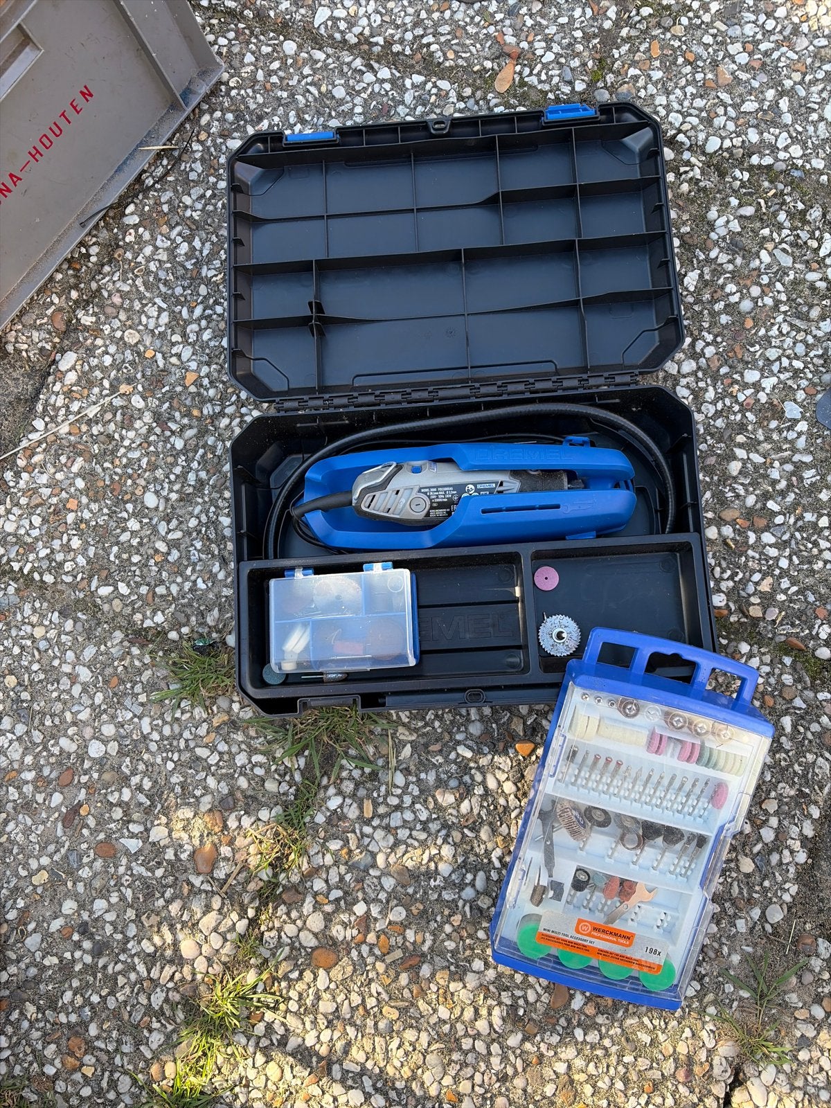 Dremel 3000 met accessoires in koffer, Ophalen of Verzenden, Gebruikt