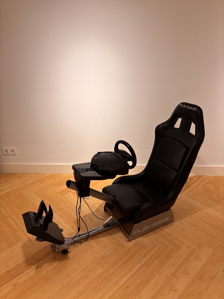 Playseat Evolution + Thrustmaster T80 stuur & pedalen PS4/5, Ophalen, Zo goed als nieuw, Playseat of Racestoel, PlayStation 3