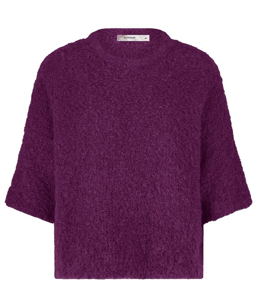 Summum bouclé trui alpaca maat S, Kleding | Dames, Ophalen of Verzenden, Nieuw, Maat 36 (S), Paars