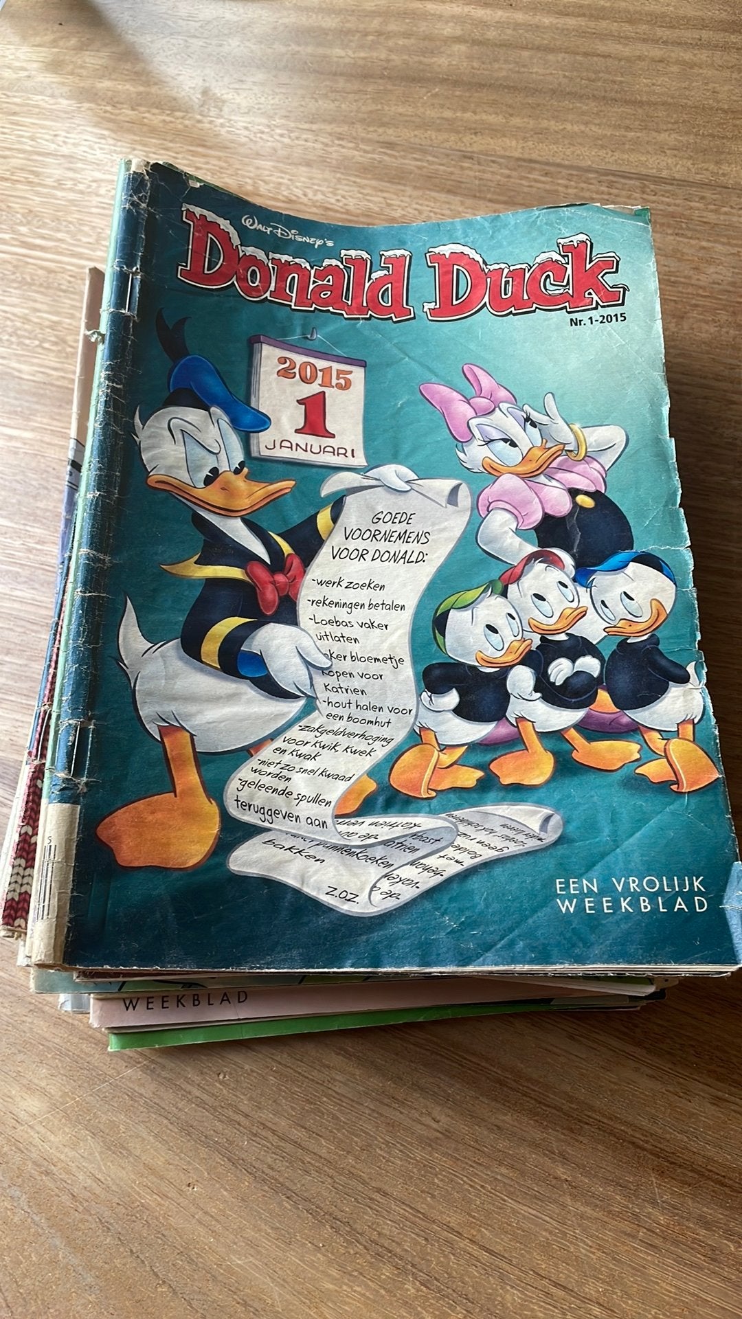 Donald Duck jaargang 2015, Boeken, Strips | Comics, Gelezen, Complete serie of reeks, Europa, Ophalen of Verzenden