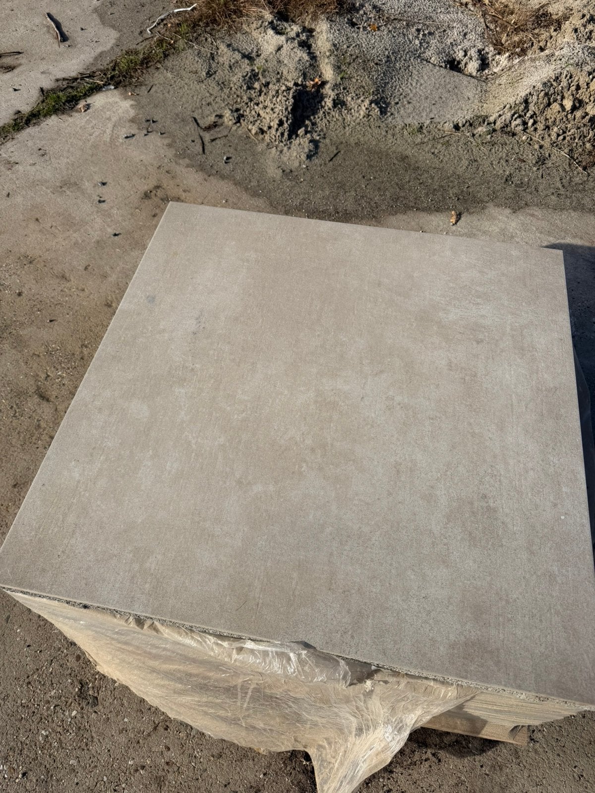 Geoceramica tegels 80x80 breige, Keramiek, Ophalen of Verzenden, Zo goed als nieuw, Minder dan 5 m²