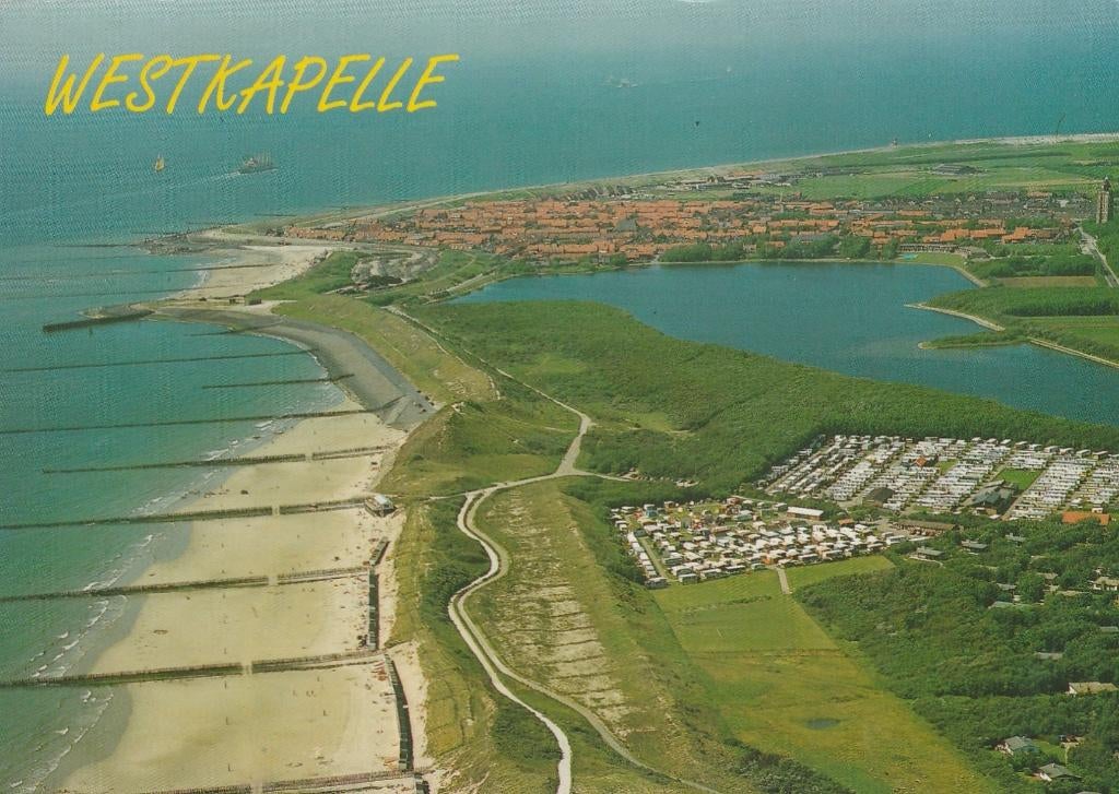 WESTKAPELLE Luchtfoto Panorama, Verzenden, 1980 tot heden, Gelopen, Zeeland