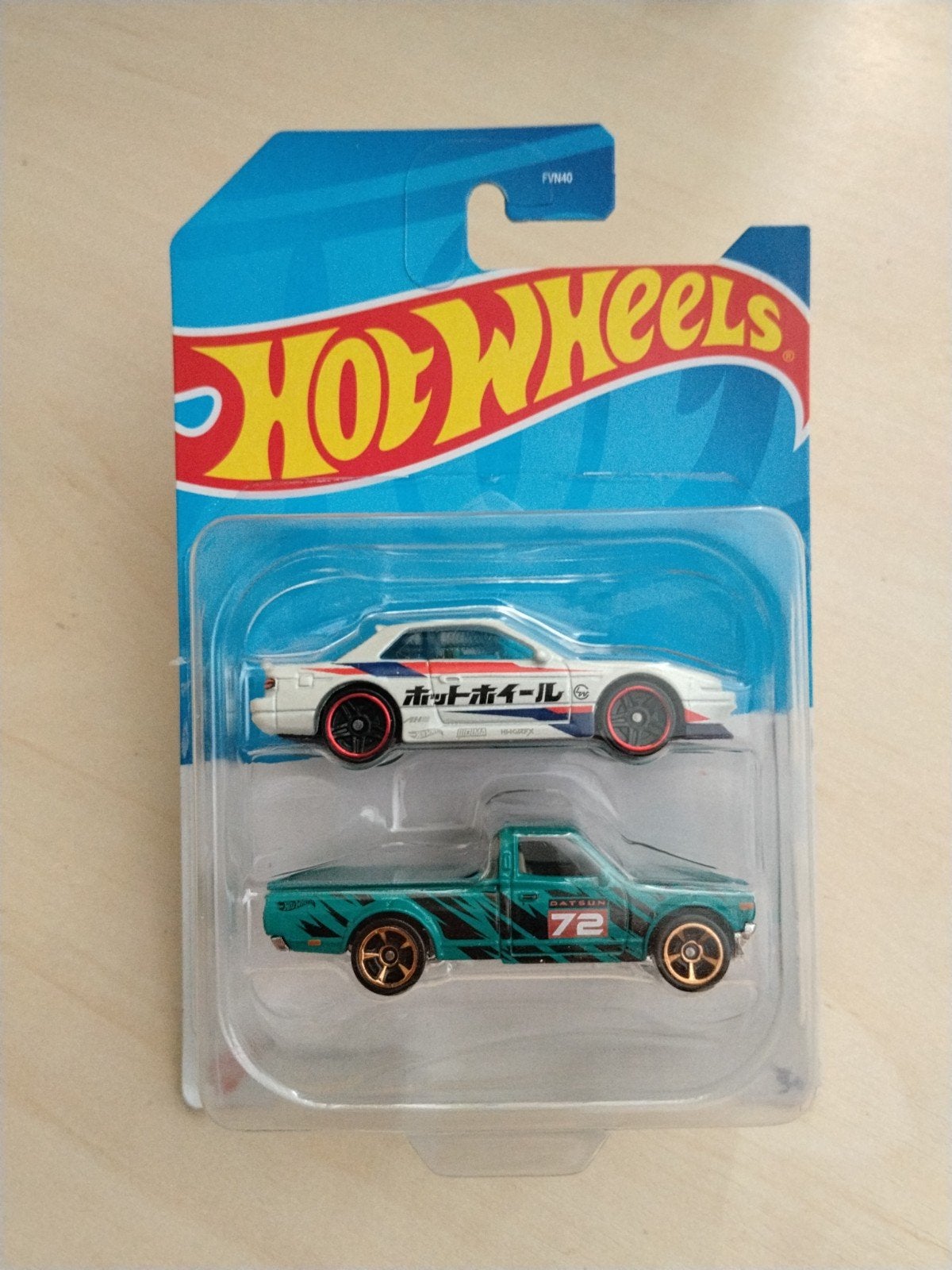 Hotwheels 2-pack Nissan Silvia en Datsun hot wheels, Ophalen of Verzenden, Nieuw, Auto