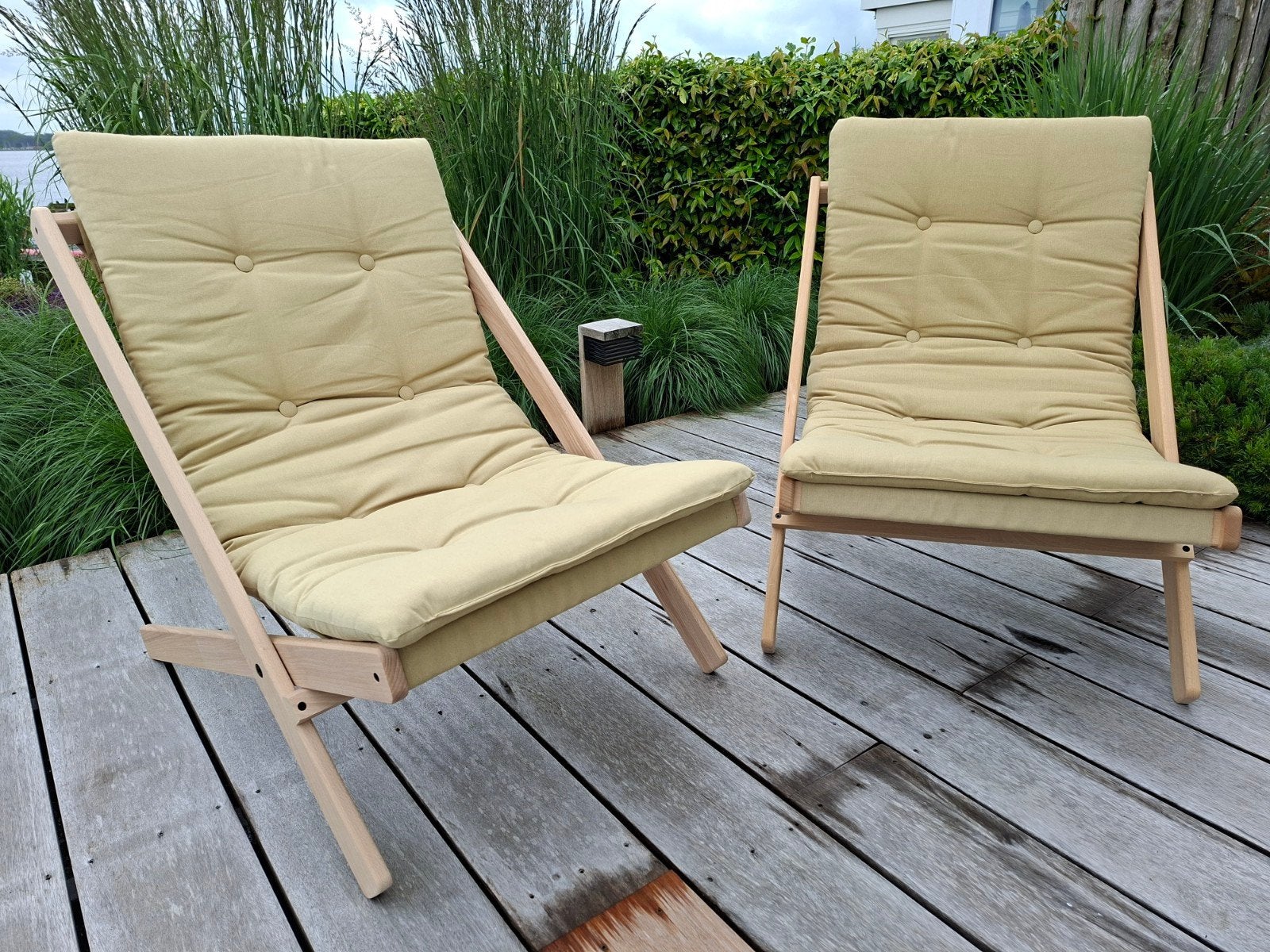 ** NIEUW ** Karup Boogie Stoel - Comfortabele Futon Fauteuil, Hout, Futon, Scandinavisch, Twee, Overige kleuren