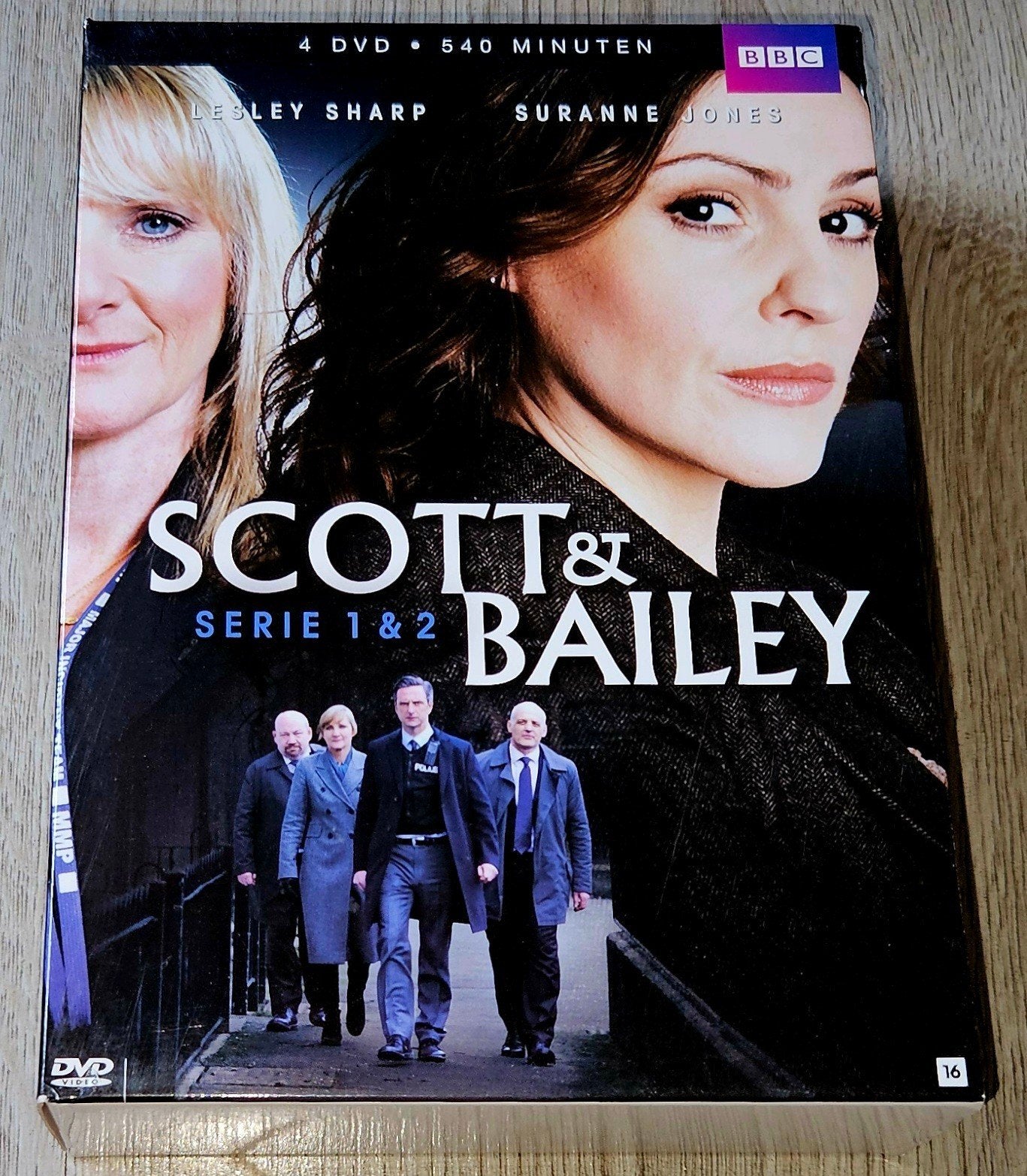 Scott & Bailey - Serie 1 & 2 (4 DVD's), Engels, Vanaf 16 jaar, Nederlands, Ophalen of Verzenden