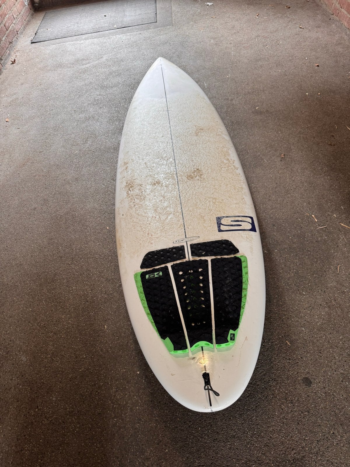 Simon Anderson 6'4 Tuflite Surfboard met FCS II vinnen, Watersport en Boten, Golfsurfen, Ophalen, Gebruikt, Shortboard, Met vinnen
