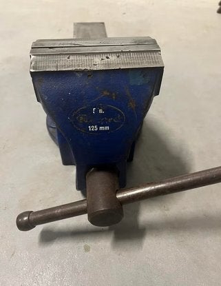 Record Bankschroef record No.5 125mm, Ophalen, Zo goed als nieuw, 120 tot 170 cm, Bankschroef