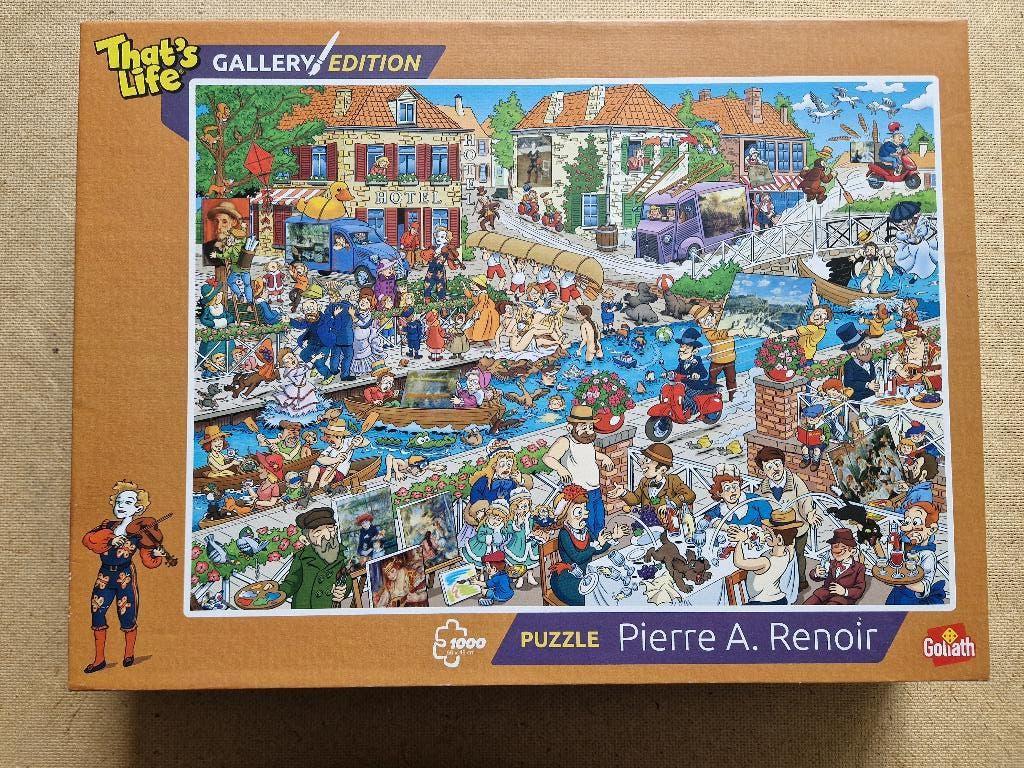 That's Life  Gallery Edition   Pierre A. Renoir, Ophalen, 500 t/m 1500 stukjes, Zo goed als nieuw, Legpuzzel