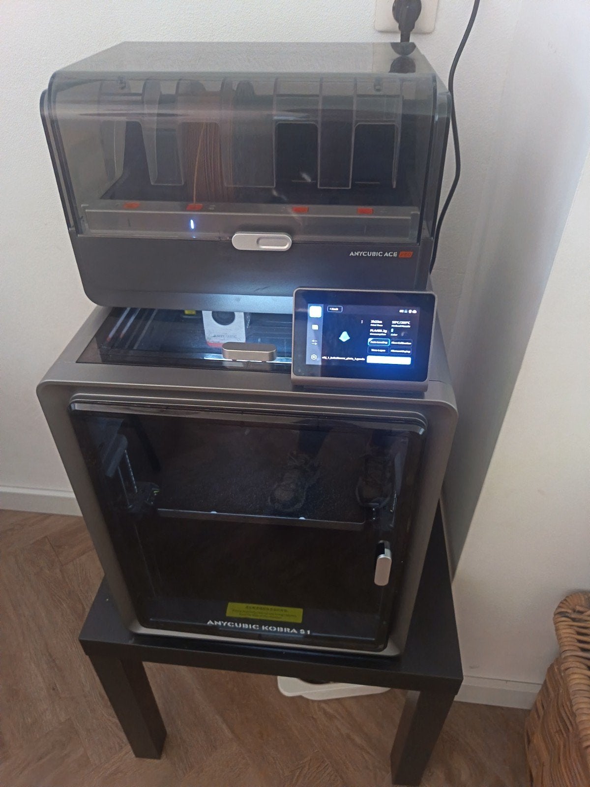Anycubic Kobra S1 3D-printer met Anycubic ACE, Computers en Software, Ophalen, Gebruikt, Filament, Anycubic