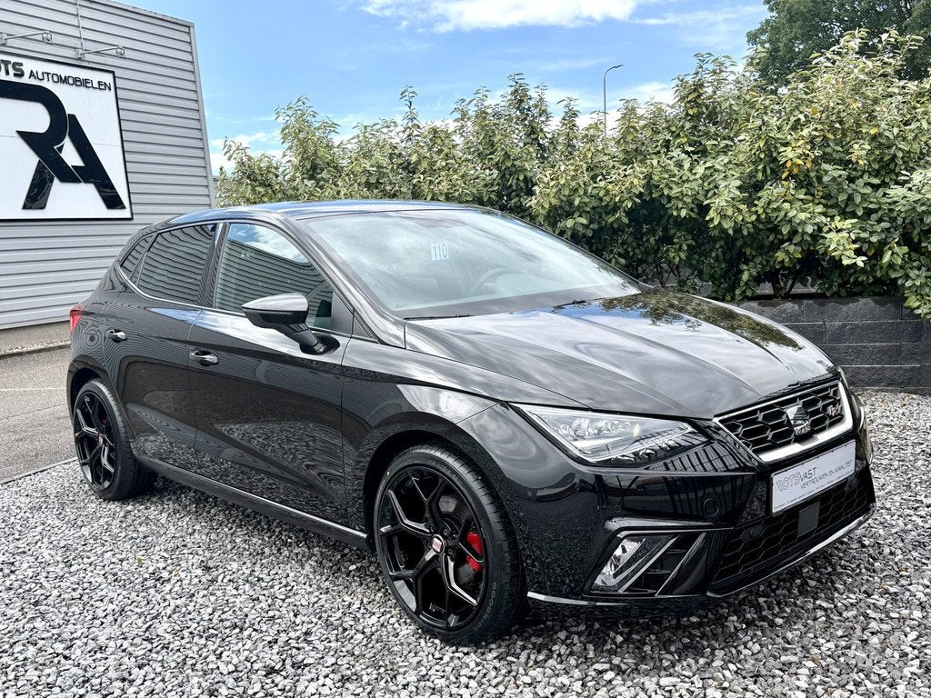 SEAT Ibiza 1.5 TSI EVO FR 150PK Led|Nav|Camera|Carplay Zwart, Auto's, Seat, Voorwielaandrijving, Stof, Huisgarantie, 4 cilinders