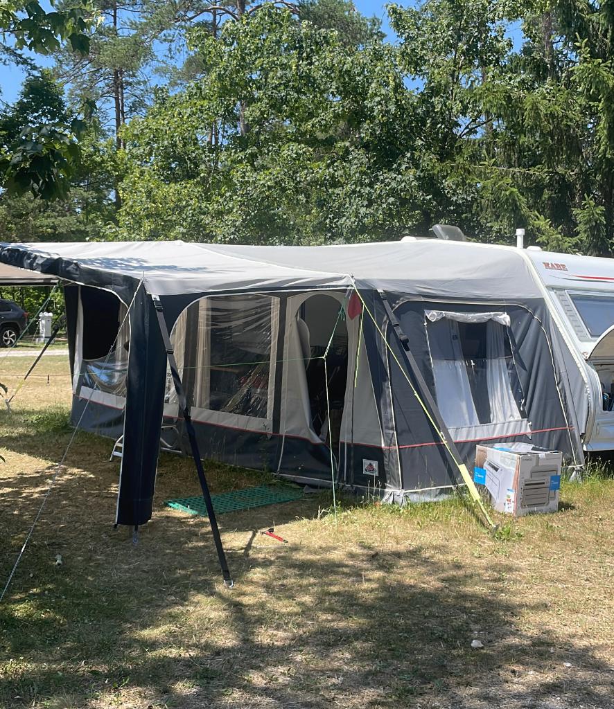 Dorema Ibiza 240 maat 13 en Hypercamp Solar luifel maat 12, Caravans en Kamperen, Voortenten en Luifels, Ophalen of Verzenden