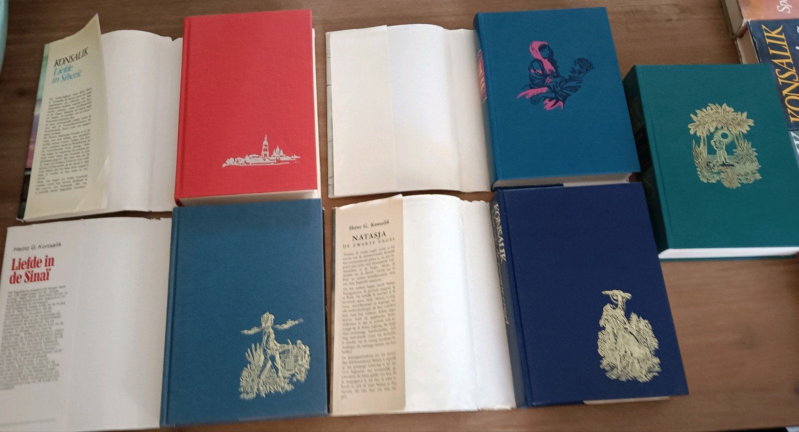 Konsalik boeken - Diverse titels, Boeken, Ophalen of Verzenden, Gelezen, Heinz G. Konsalik, Nederland