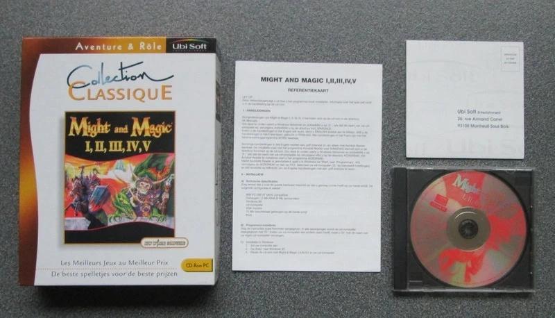 Might and Magic 1, 2, 3, 4, 5, Verzenden, 1 speler, Zo goed als nieuw, Role Playing Game (Rpg)
