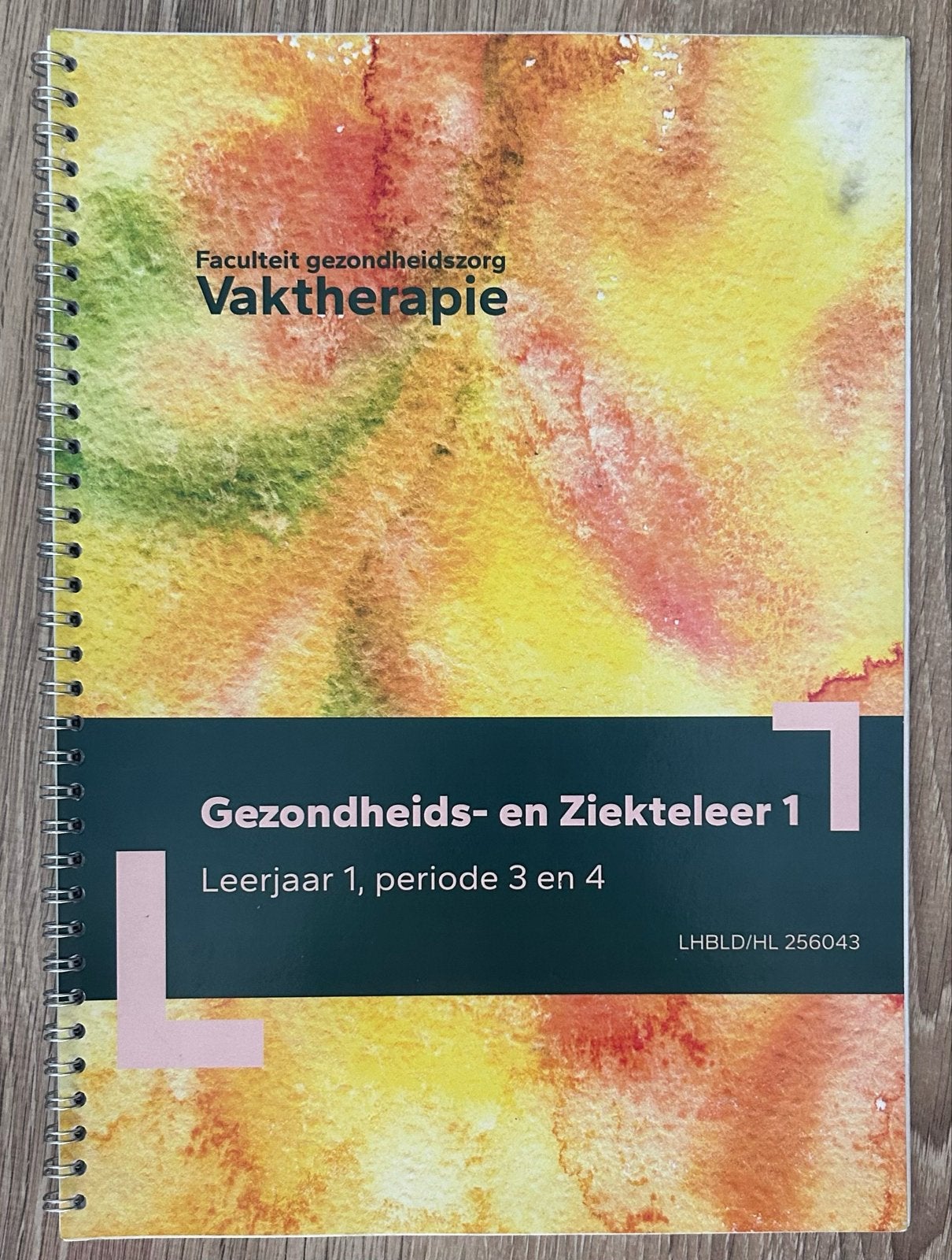 Gezondheids- en Ziekteleer 1 - Vaktherapie Hogeschool Leiden, Ophalen of Verzenden, Gamma, Zo goed als nieuw, HBO